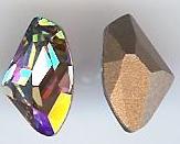 Dreamtime Crystal 4757 Galactic Fancy Stone Crystal Purple Haze 19x11.5mm